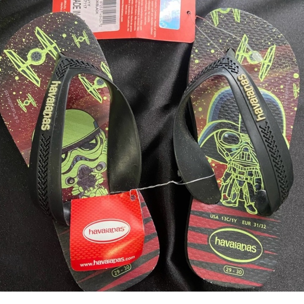 GLOW IN DARK. Kids Flip flop